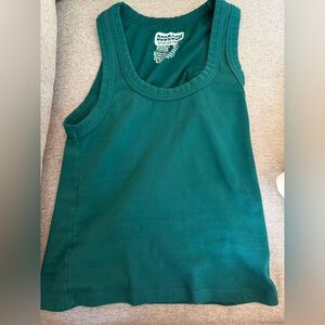 Big Bud Press hunter green tank Top